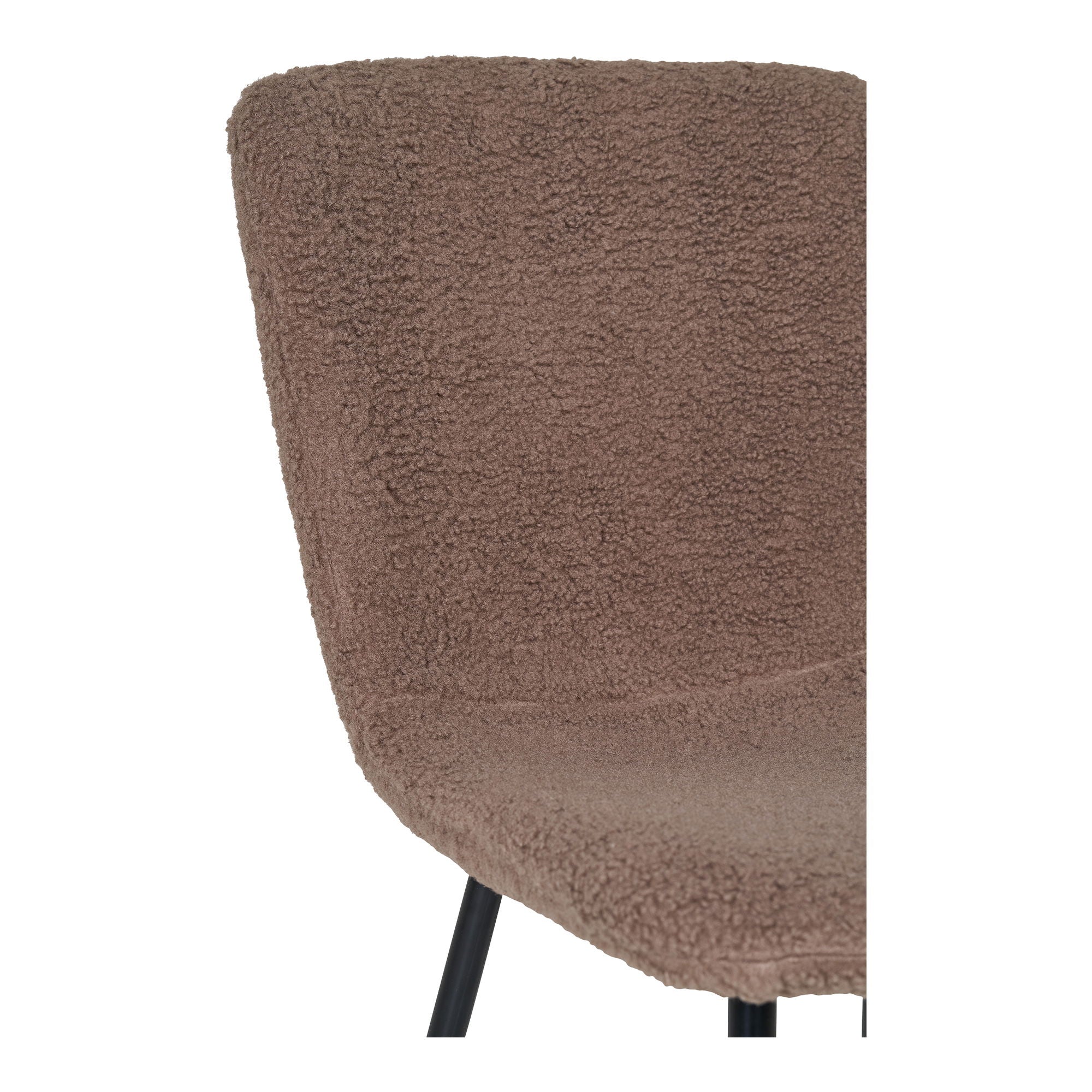 Halden Esszimmerstuhl 2er Set – Stuhl mit Kunstfell, 52,5 × 44,5 × 76,5 cm - Set aus 2 Stühlen