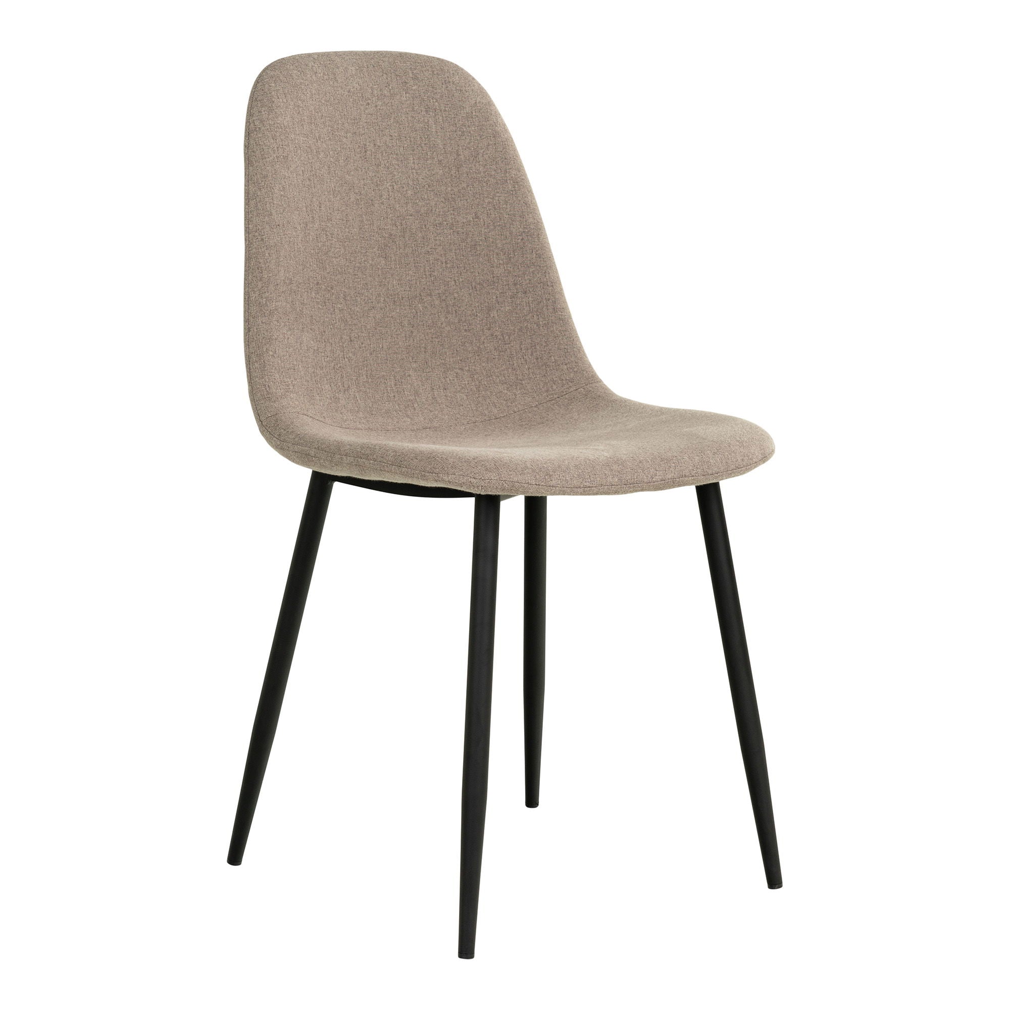 Stockholm Esszimmerstuhl 2er Set – Bouclé-Stuhl, 54 × 44 × 88 cm - Set aus 2 Stühlen