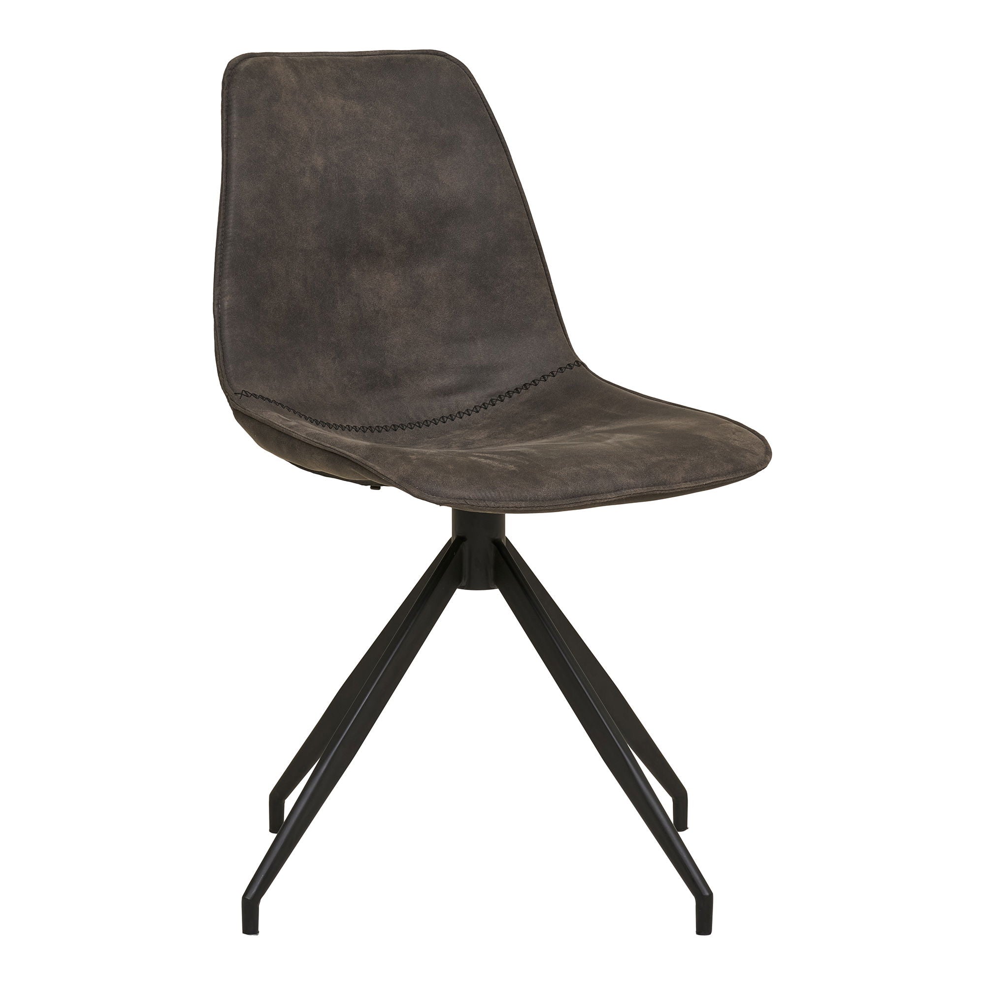 Monaco Esszimmerstuhl 2er Set – Drehstuhl aus Bouclé, 56x48x86 cm