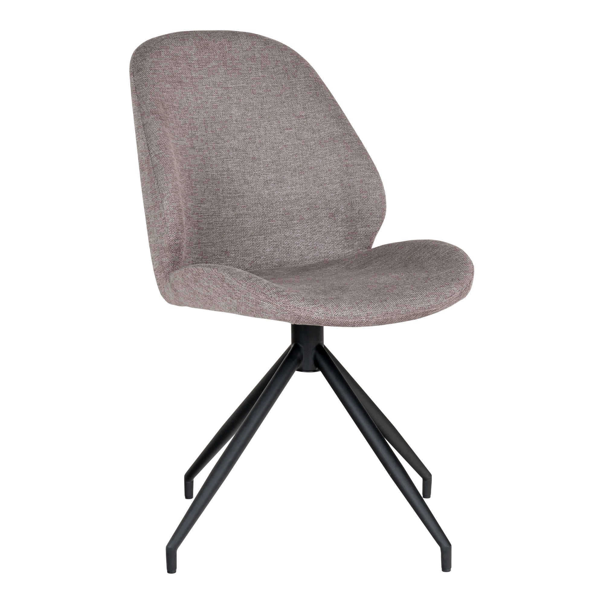 Monte Carlo Esszimmerstuhl 2er Set – Drehbarer Bouclé-Stuhl, 50×60×88 cm