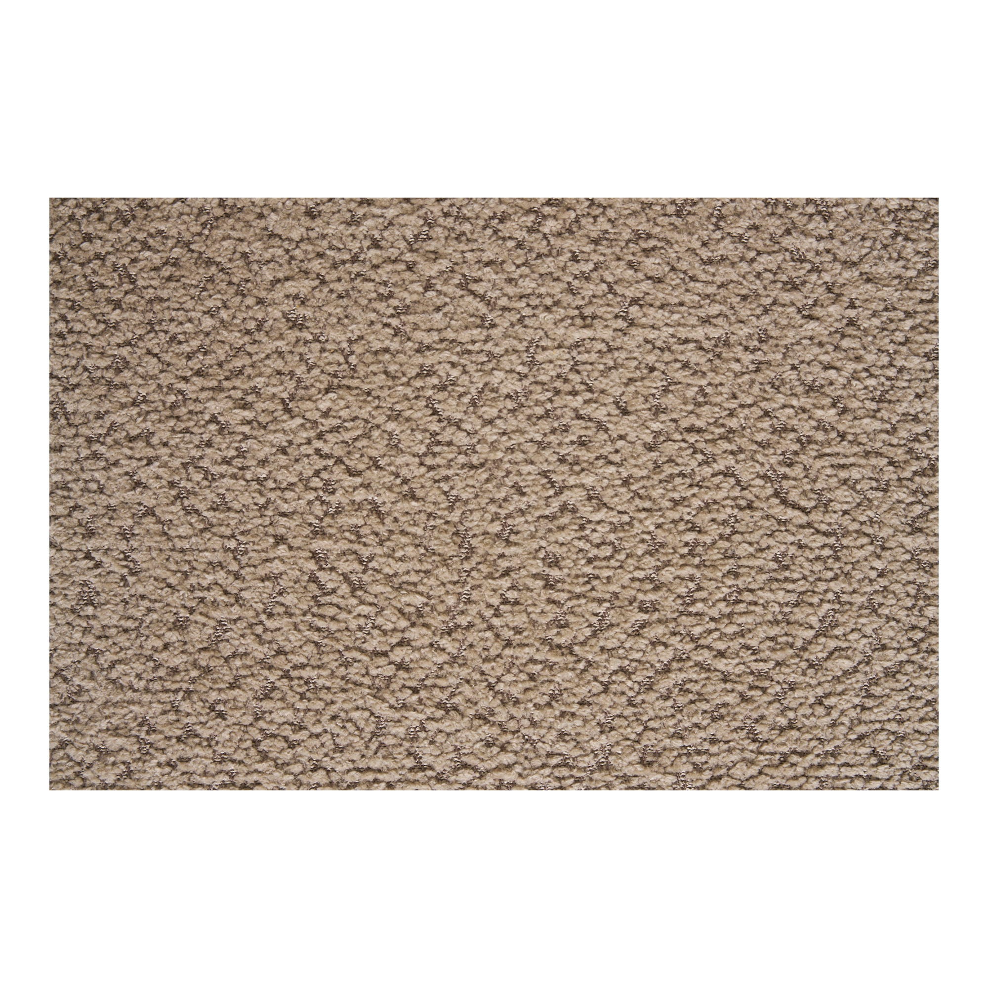 Safira Esszimmerstuhl 2er Set – Bouclé-Stuhl in Beige mit schwarzen Beinen, 56×58×79 cm