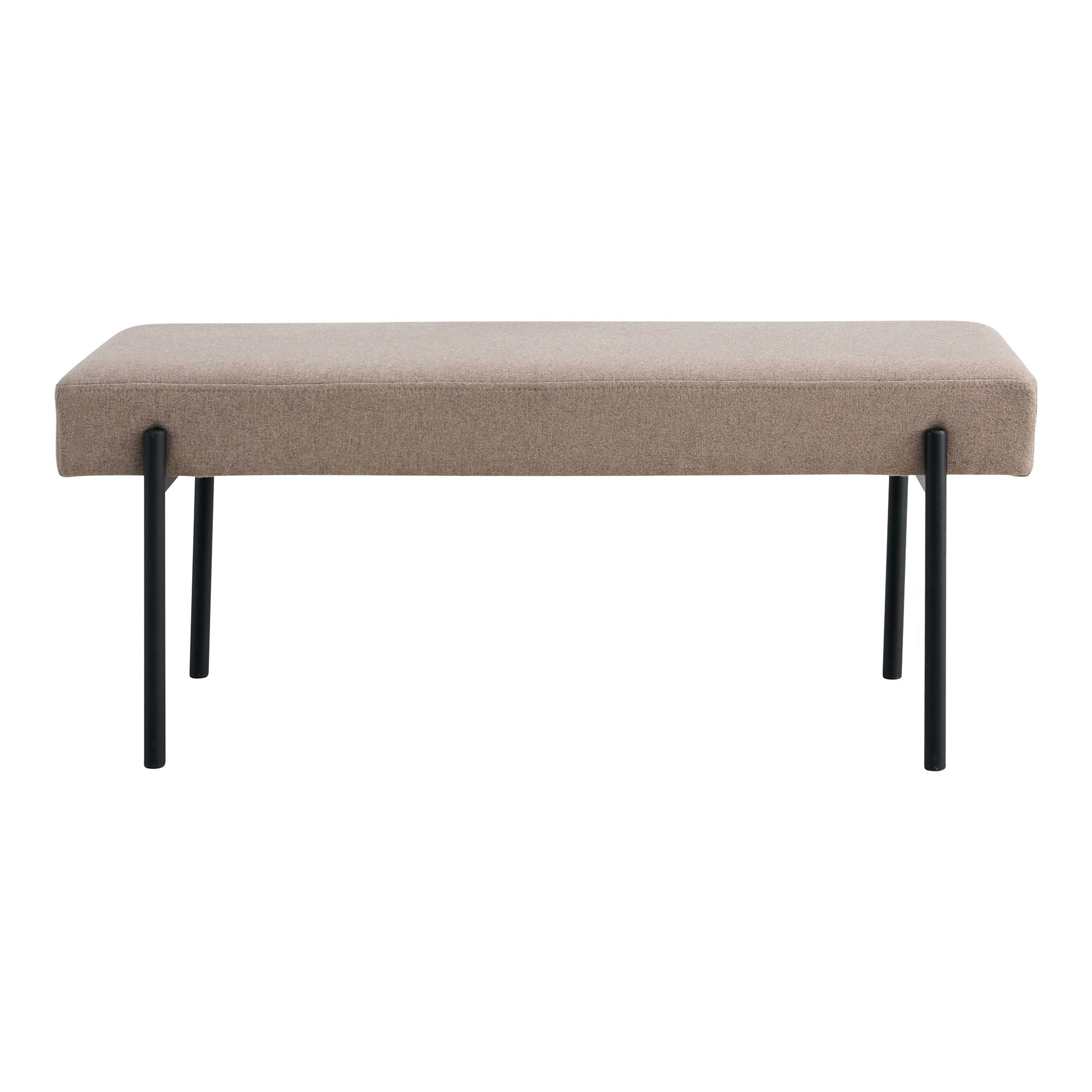 Swindon – Sitzbank, Bouclé, 100x36x42,5 cm