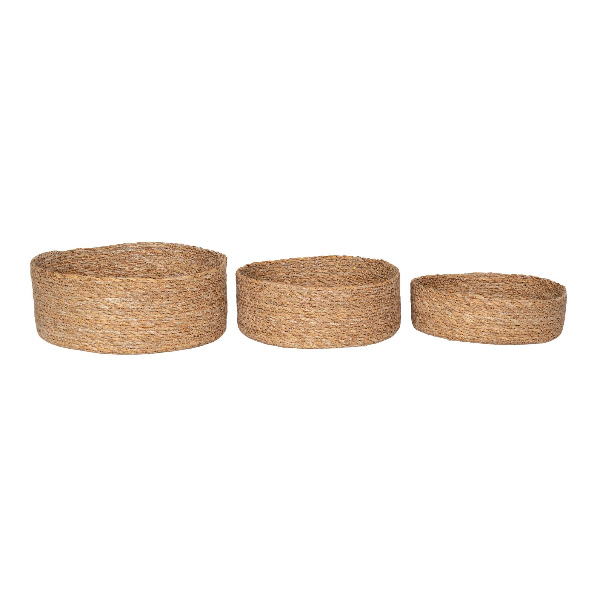 Batam – Aufbewahrungskörbe aus Seegras, natur, Set aus 3