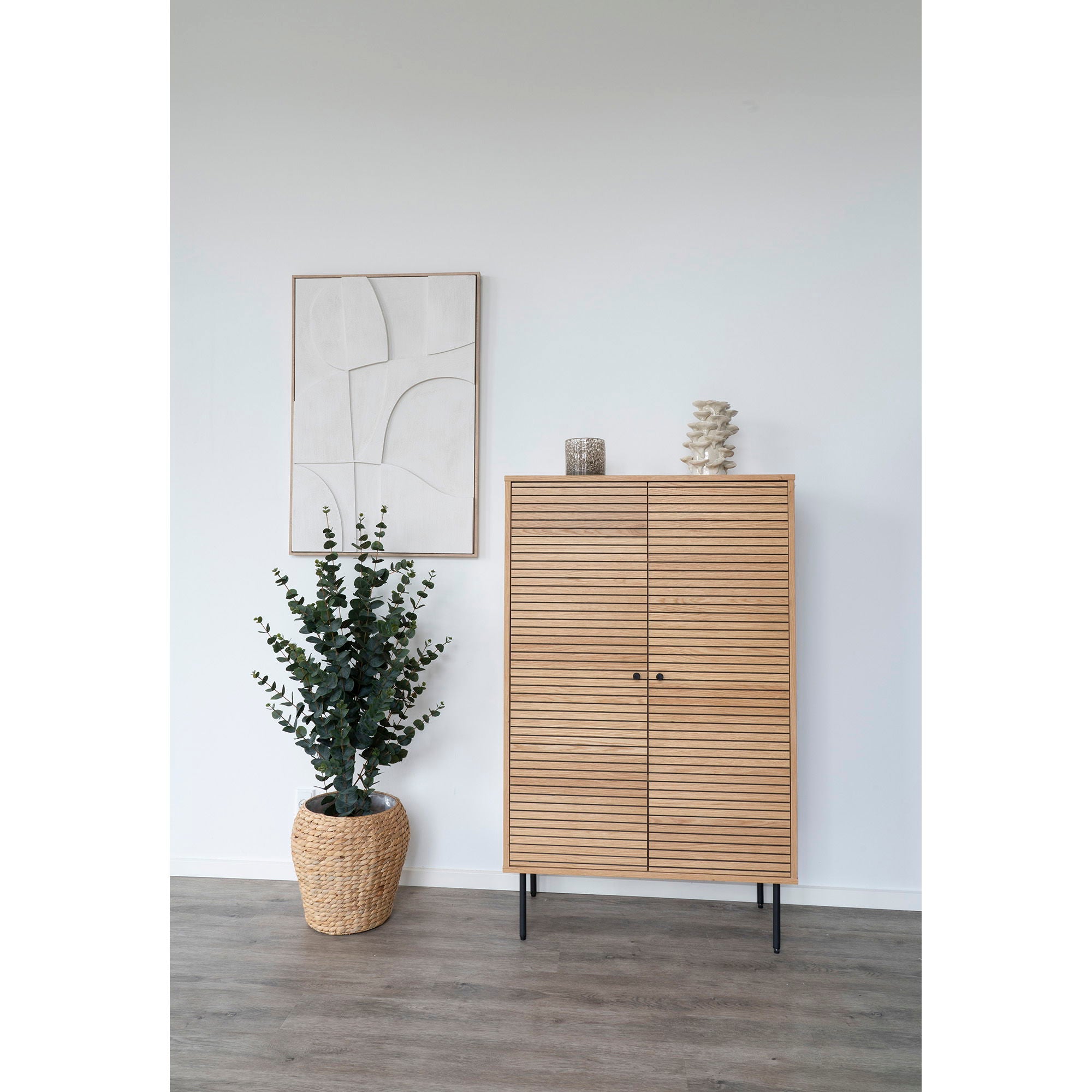 Skulptur “Forma” – Keramik, beige, 18 × 15 × 24 cm
