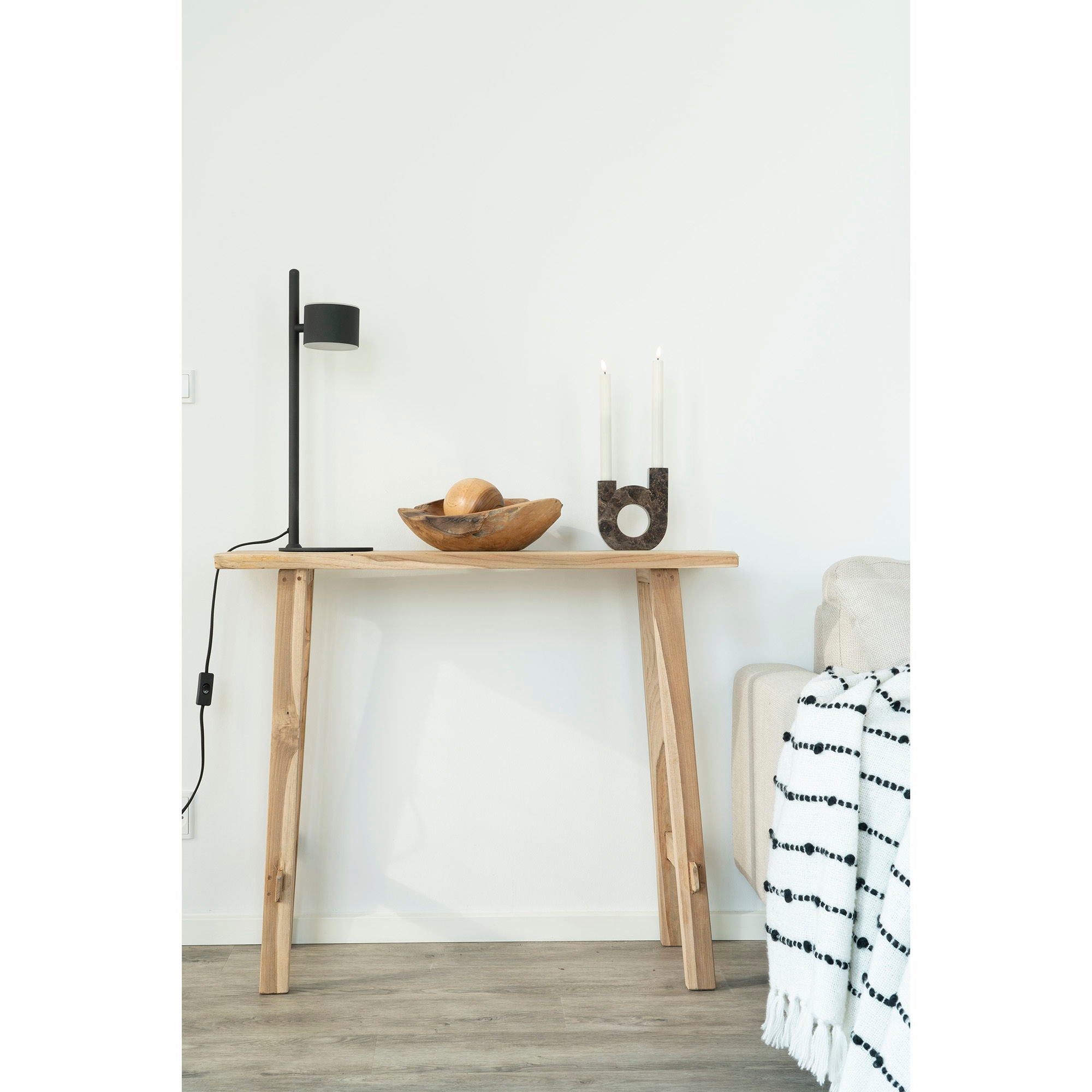 Rio Schale – Schale aus Teakholz, natur, ø30×10 cm