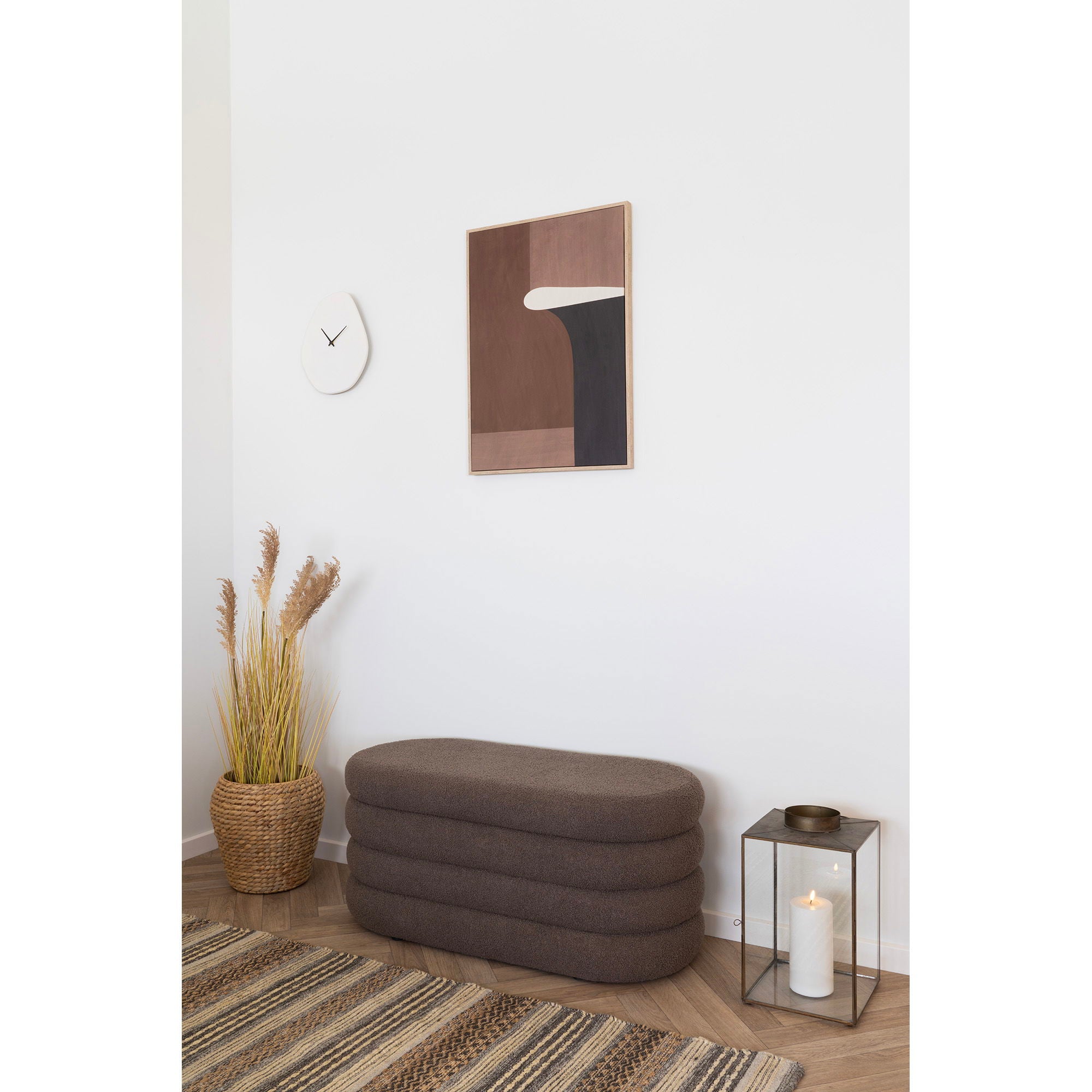 Farbe  Cape Town – Leinwandbild, braun/beige, 50×70 cm