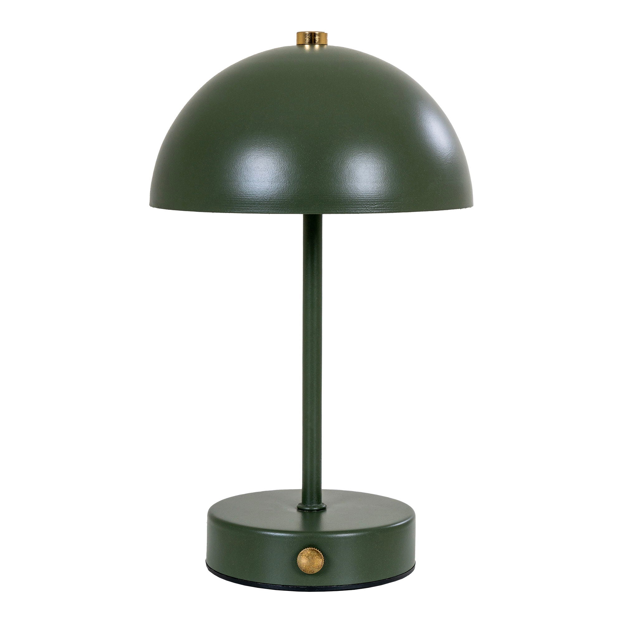 Holt LED Tischlampe – Metall, kabellos & dimmbar, Ø15×25 cm