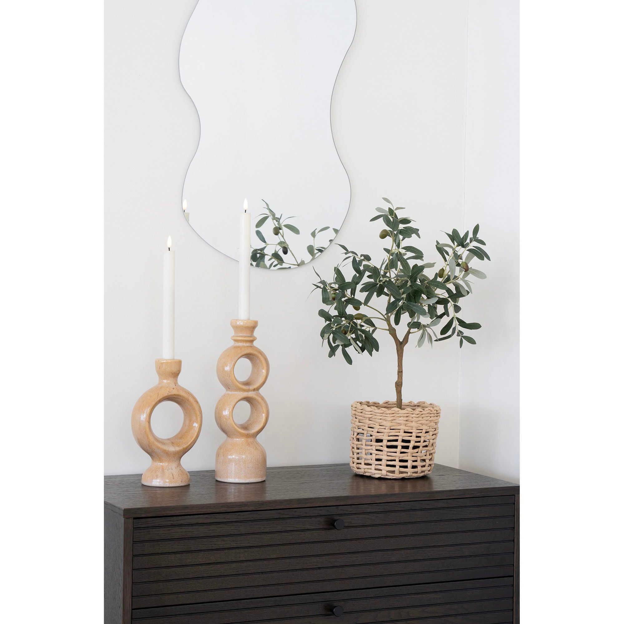Olivenbaum – Künstliche Pflanze, grün, H:61 cm